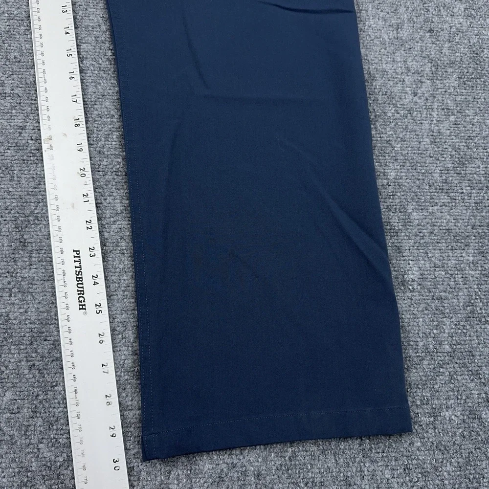 FIGS Livingston Basic Straight Leg Scrub Pants Women's XL Blue Medical‎ Stretch